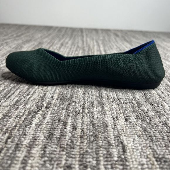 Rothy’s The Flat Women 7.5 Esmerald Green Retired - Picture 13 of 13